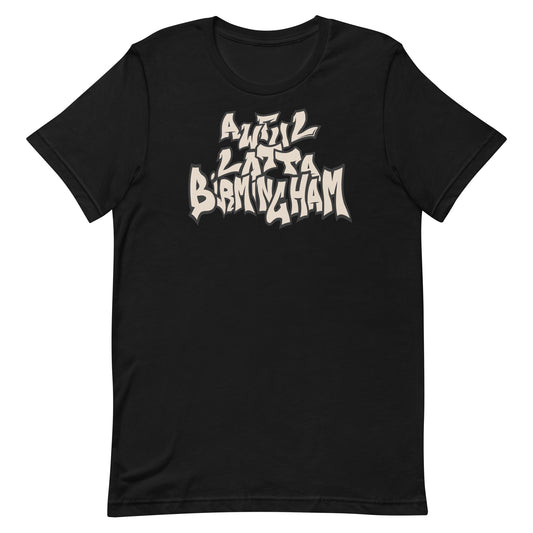 Awful Lotta Birmingham T-Shirt (Black/Brown)